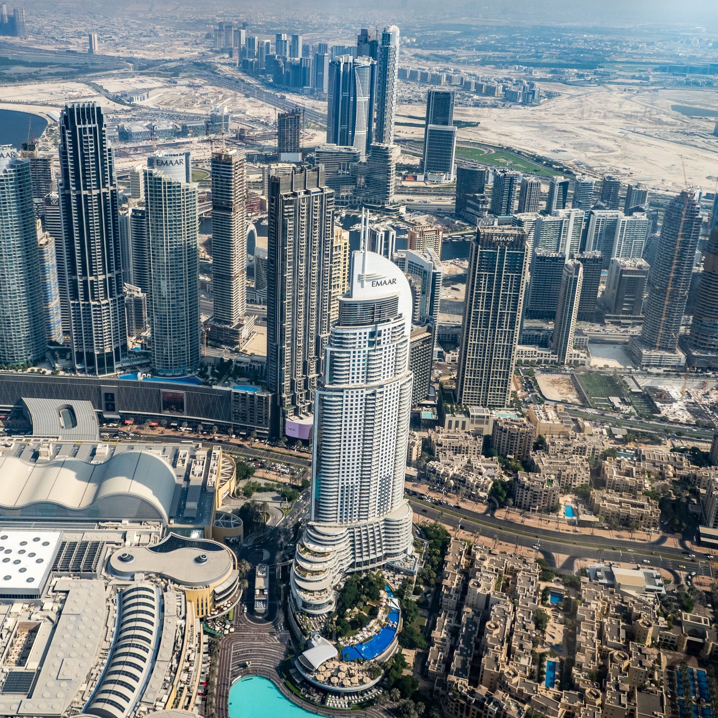 View from the Burj Khalifa