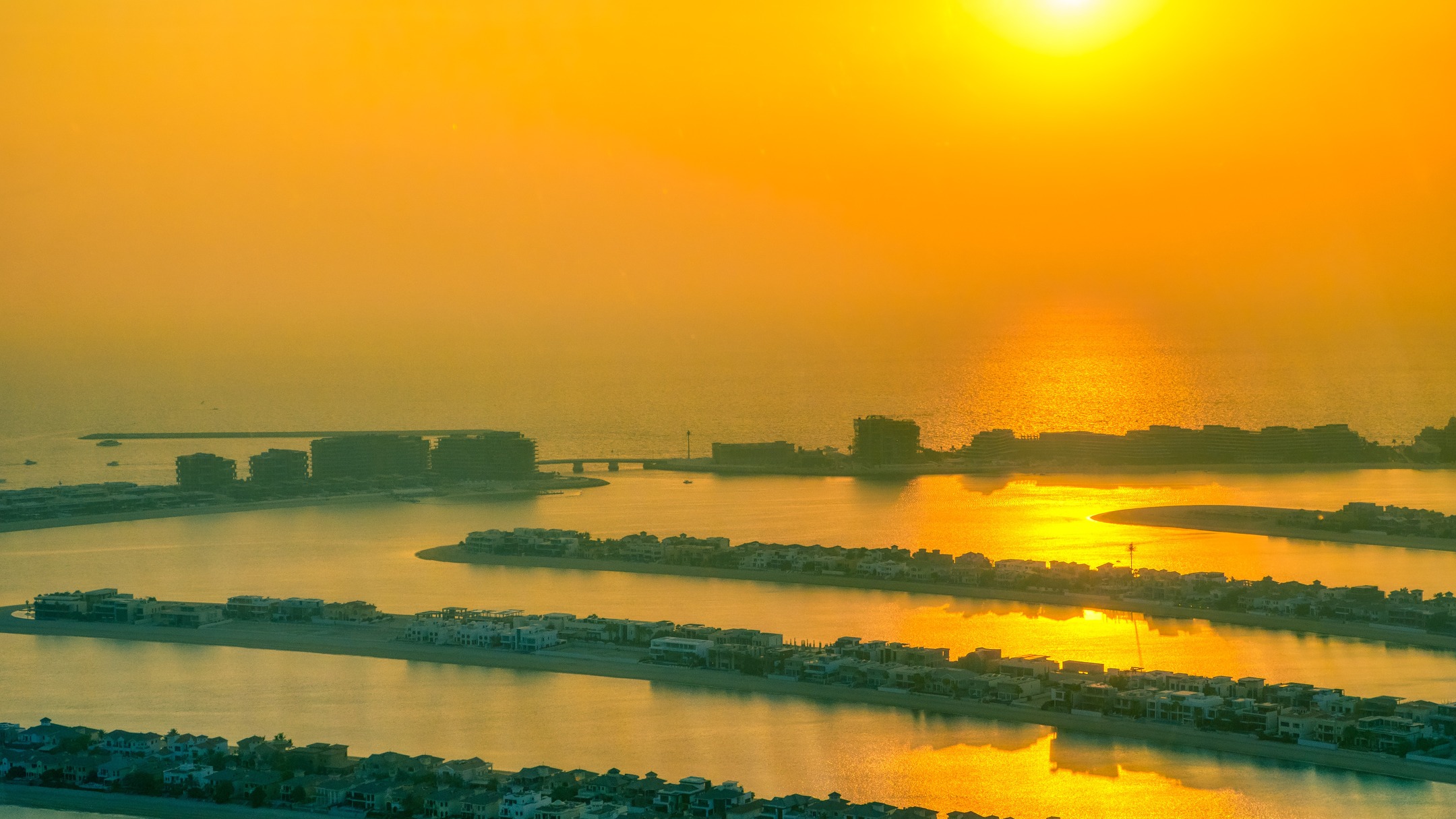 Sunset on Palm Jumeirah
